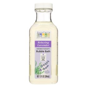 Aura Cacia - Aromatherapy Bubble Bath Relaxing Lavender - 13 Fl Oz