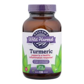 Oregon's Wild Harvest Turmeric Herbal Supplement - 1 Each - 120 Vcap