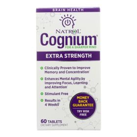 Natrol - Cognium Xtra Strgth 400mg - 1 Each - 60 Tab