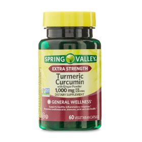 Spring Valley Extra Strength Turmeric 60ct