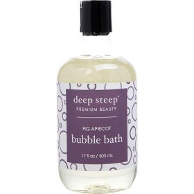 DEEP STEEP by Deep Steep FIG APRICOT BUBBLE BATH 17 OZ