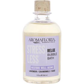 STRESS LESS by Aromafloria FOAMING BUBBLE BATH 9 OZ BLEND OF LAVENDER, CHAMOMILE, AND SAGE