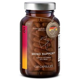 Meno Balance Menopause Support with Wild yam Root Red Clover Siberian Rhubarb Hot Flash Relief Mood Swings & Muti Symptom Support 120 Capsules