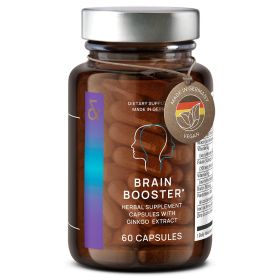 N°4 Brain Booster Nootropics Brain Support Supplement for Memory & Focus Lions Mane Bacopa Monnieri Ginkgo Brain Vitamins & Memory Pills 60 Capsules