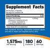 Nutricost Dandelion Root Capsules 525mg (180 Capsules) - Non-GMO, Gluten Free Supplement