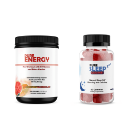 Control Bundle Pre-Workout and Sleep (Sleep: Pure Sleep Gummies, Pre-Workout: Pure Energy)